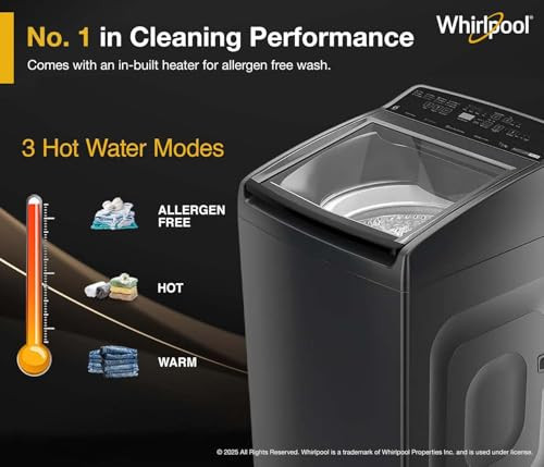 Whirlpool 7 kg Fully Automatic Top Load Washing Machine MAGIC CLEAN PRO SW 70 H GREY 10YMW Grey - product image 4