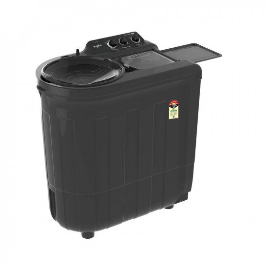 Whirlpool 7.5 Kg 5 Star Ace Supreme Semi-Automatic Top Loading Washing Machine (ACE 7.5 SUPREME, Grey Dazzle, Fast Drying)