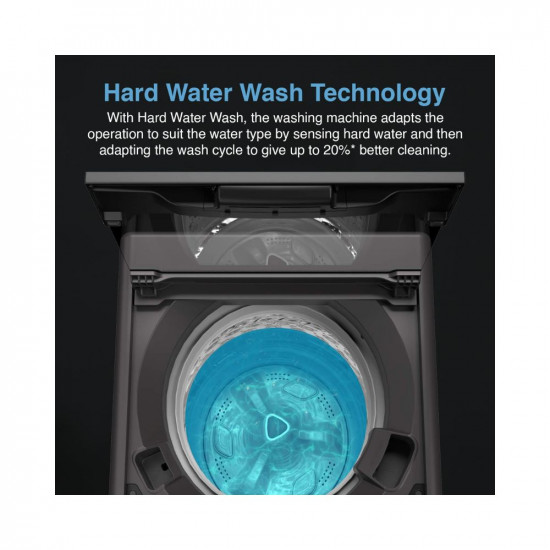 Whirlpool 7.5 Kg 5 Star Royal Fully-Automatic Top Load Washing Machine (WHITEMAGIC ROYAL 7.5 GENX, Grey, Hard Water Wash, ZPF Technology)