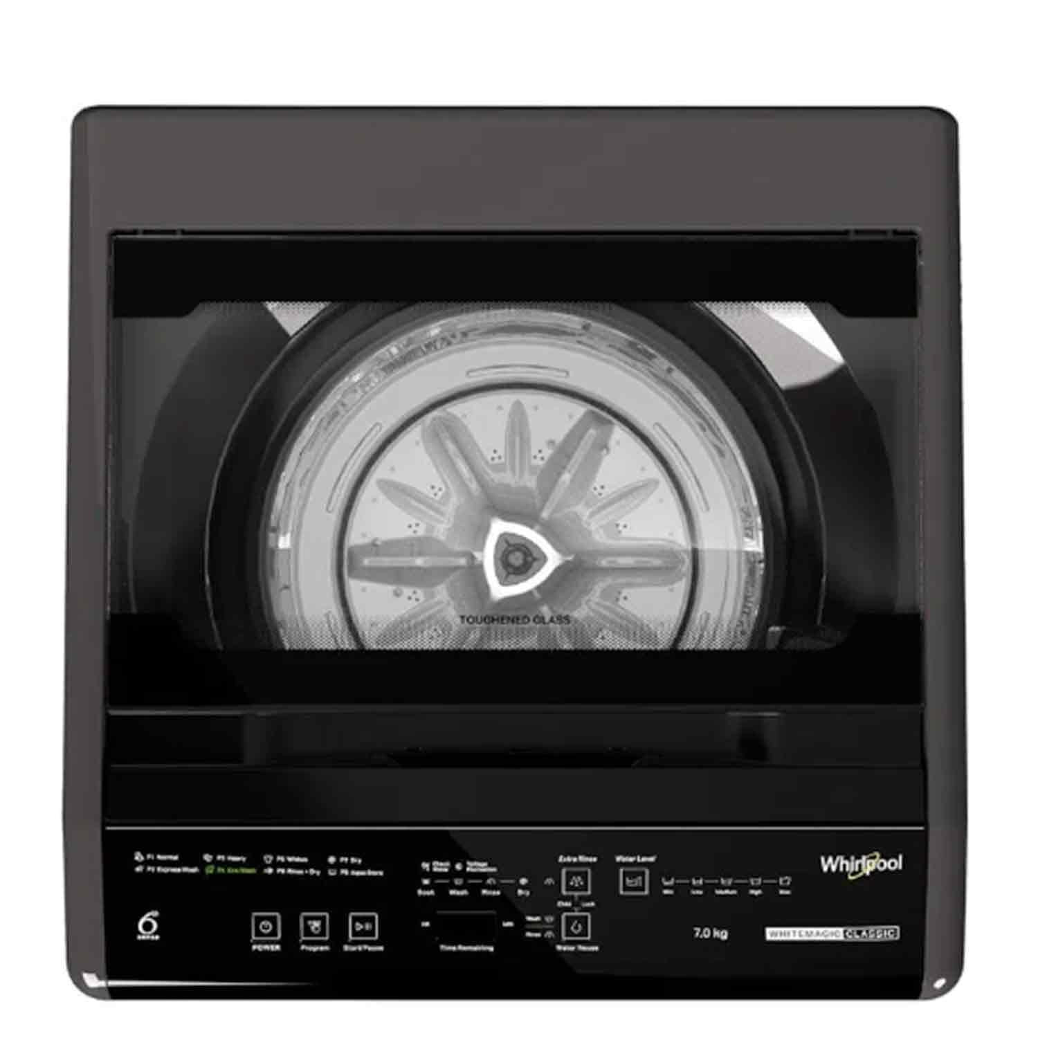 Whirlpool 7Kg Top Load 5 Star Fully Automatic Top-Load Washing MachineWhitemagic Classic GenX10YMW Grey