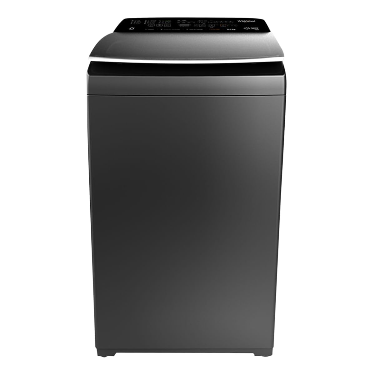 Whirlpool 8 KG 5 Star Fully Automatic Top Load Washing Machine  In-Built Heater  Soft Closing Lid  Hard Water Wash 360 BloomWash Pro Graphite