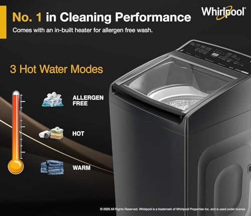 Whirlpool 8 kg Fully Automatic Top Load Washing Machine 31673 Grey - product image 4