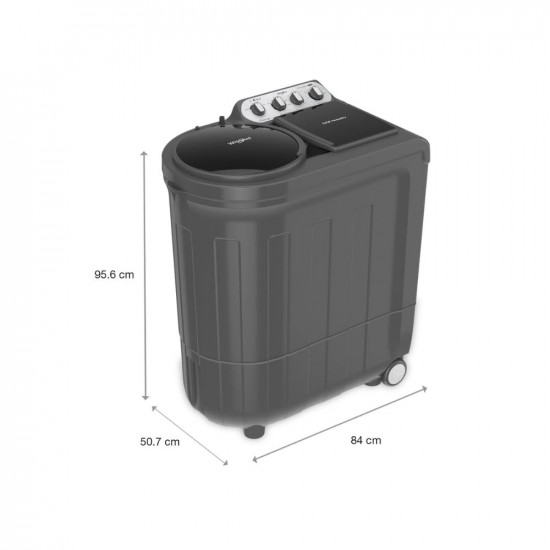 Whirlpool 9 kg 5 Star Semi-Automatic Top Loading Washing Machine (ACE 9.0 TRB DRY GREY DAZZLE (10YR)-NH)