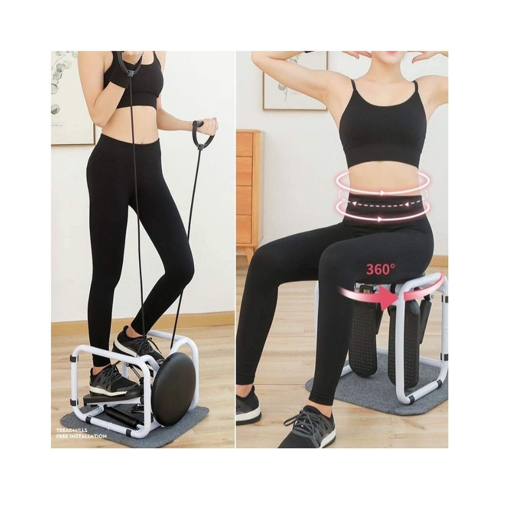 Whixori Up-Down Cross Trainer Steel Stool