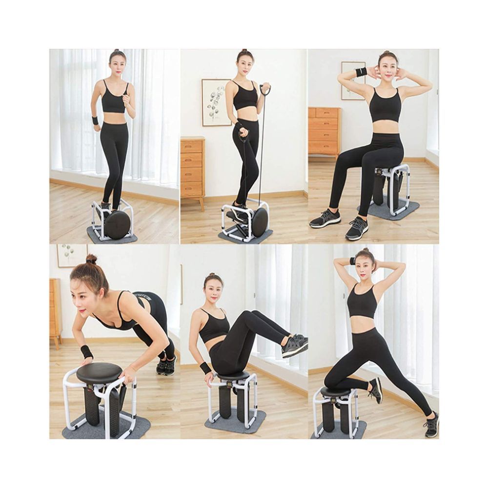 Whixori Up-Down Cross Trainer Steel Stool