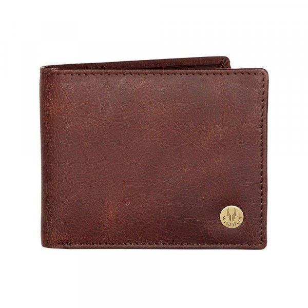 WildHorn Brown RFID Blocking Leather Wallet for Men