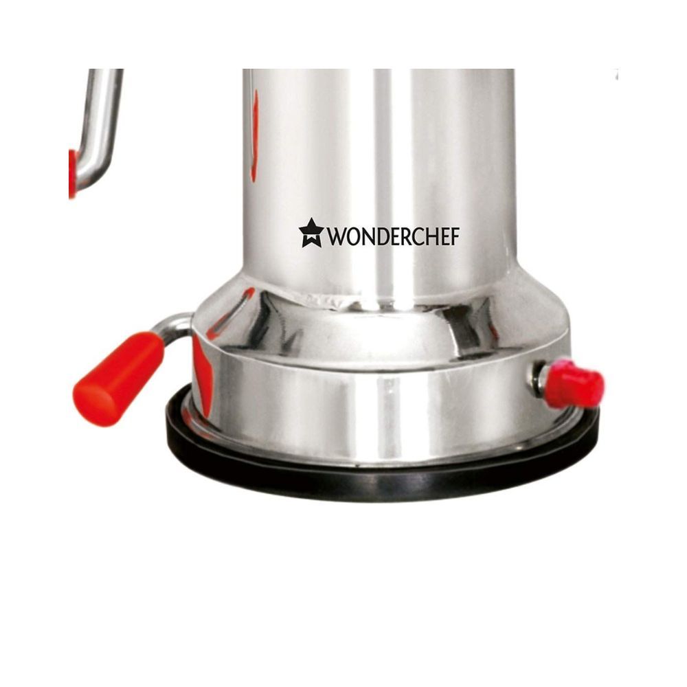 Wonderchef - Stainless Steel Coconut Scraper/Coconut Scrapper for Kitchen,Silver