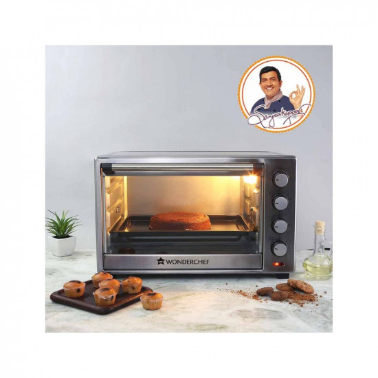 Wonderchef Oven Toaster Griller OTG 60 litres Steel with