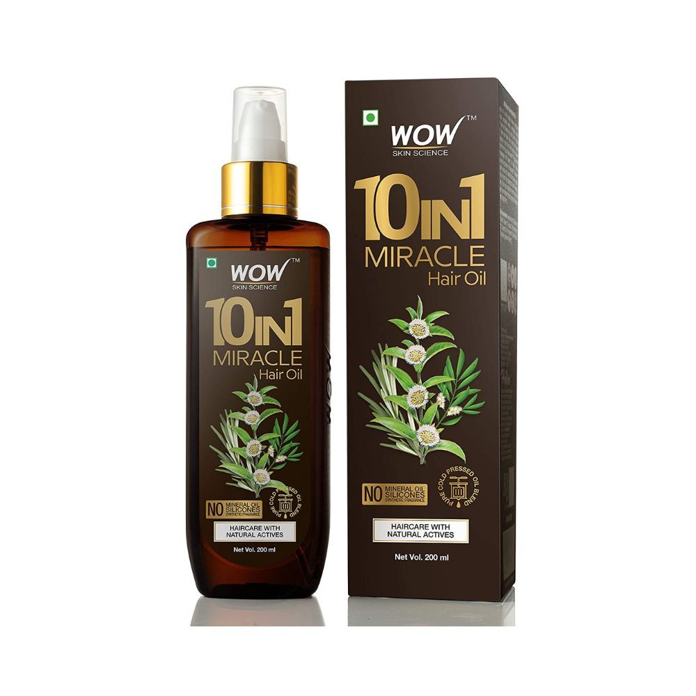 WOW Skin Science 10-in-1 Active Hair Oil - 200 ml
