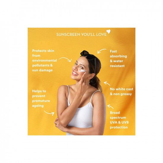WOW Skin Science Sunscreen SPF 55 PA+++ Matte Look Ultra Light | Broad Spectrum- UVA&UVB Protection | All Skin Types | For Women & Men- 100ml