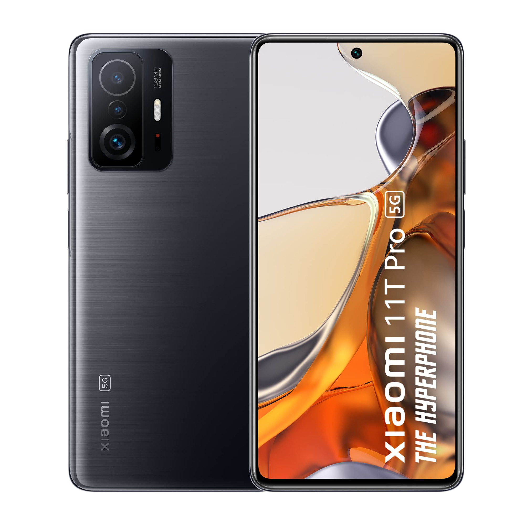 Xiaomi 11T Pro 5G Hyperphone Meteorite Black 8GB RAM 256GB Storage SD 888120W HyperChargeSegments only Phone with Dolby VisionDolby Atmos
