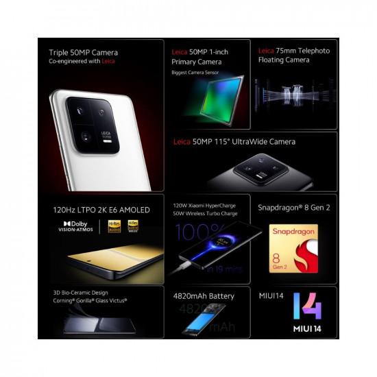 Xiaomi 13 Pro 12+256 Ceramic Black