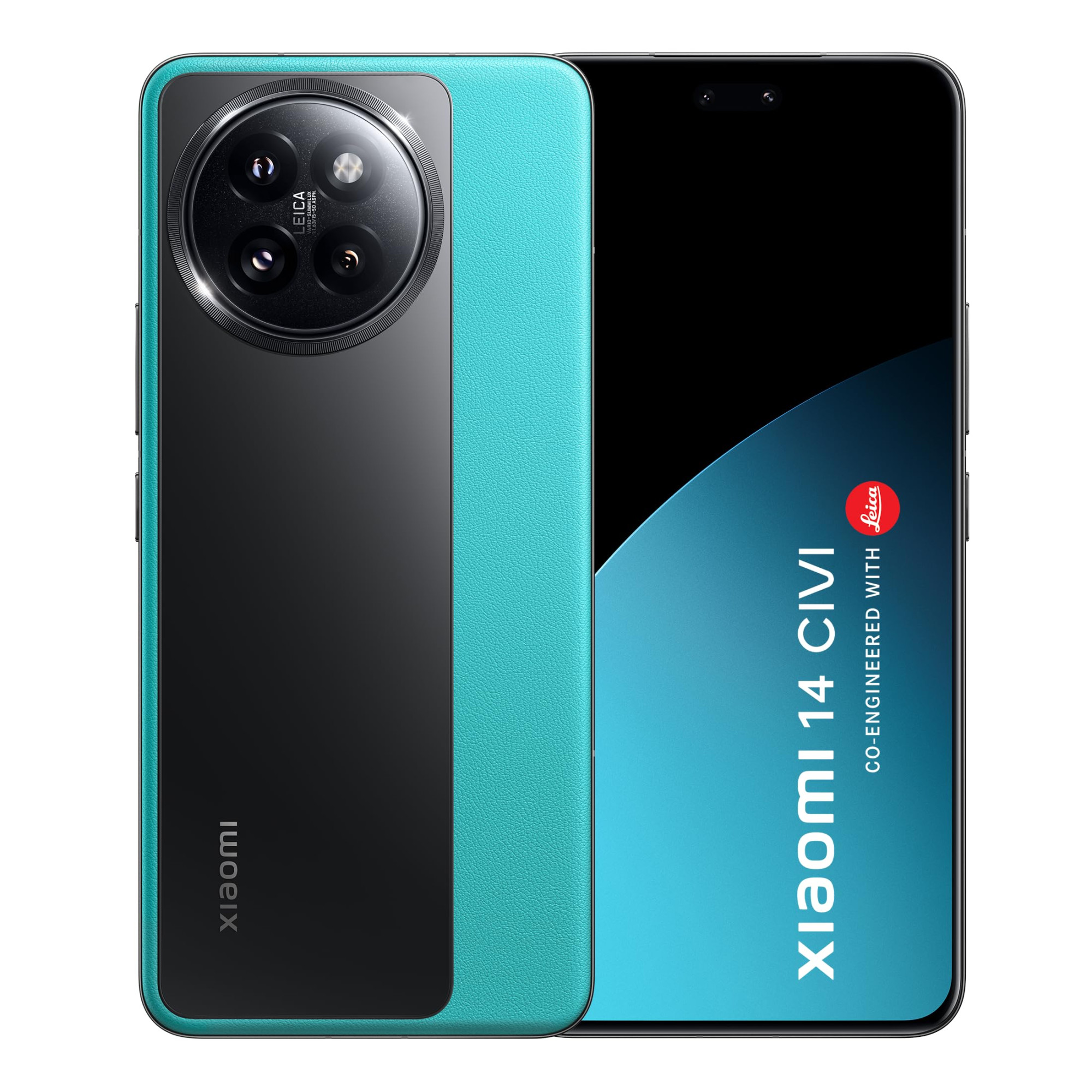 Xiaomi 14 Civi Aqua Blue 12GB RAM 512GB Storage  50 MP Leica Triple Camera SD 8s Gen 3  15K Quad Curved AMOLED HyperOS