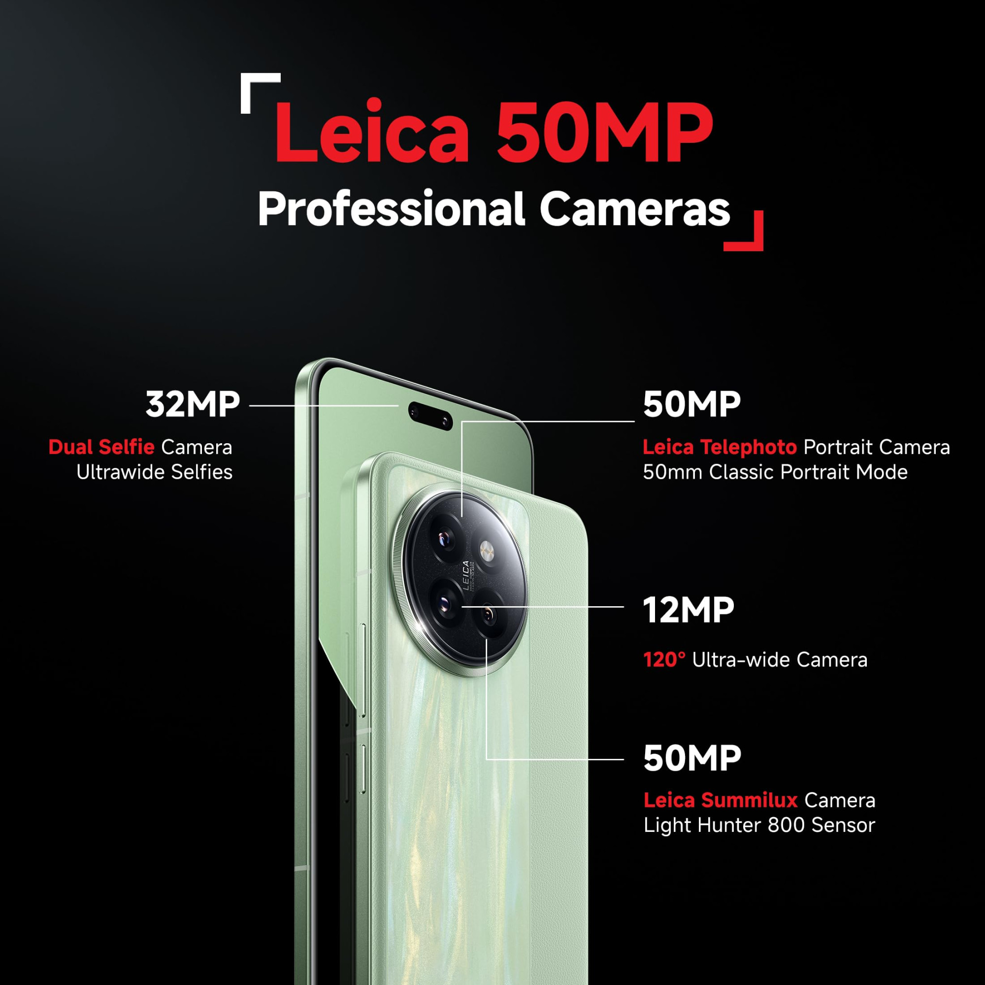 Xiaomi 14 Civi Panda White 12GB RAM 512GB Storage  50 MP Leica Triple Camera SD 8s Gen 3  15K Quad Curved AMOLED HyperOS