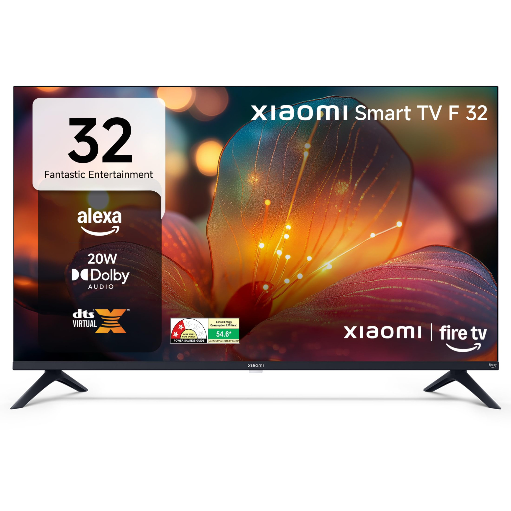Xiaomi 80 cm 32 inch F Series HD Ready Smart LED Fire TV L32MB-FIN