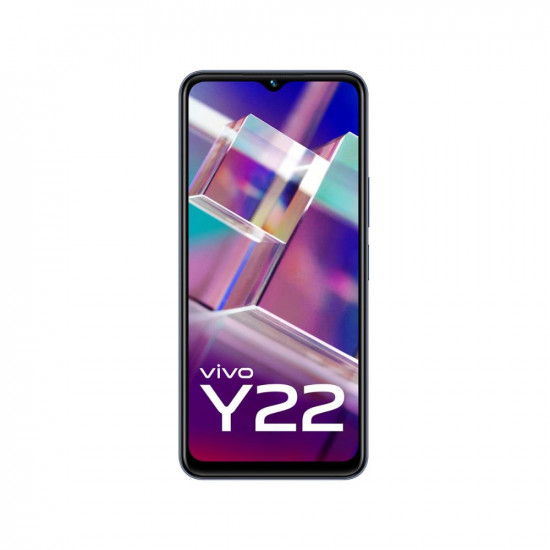 Vivo Y22 (Starlit Blue, 4GB RAM, 128GB Storage)