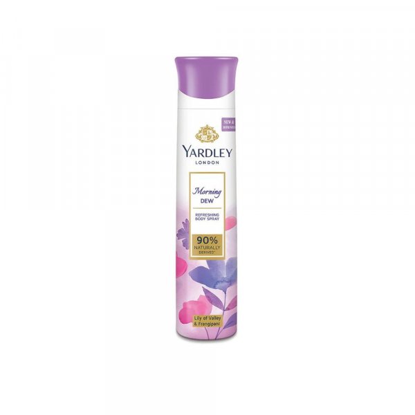 Yardley London Morning Dew Refreshing Deodorant Body Spray For Women, 150ml