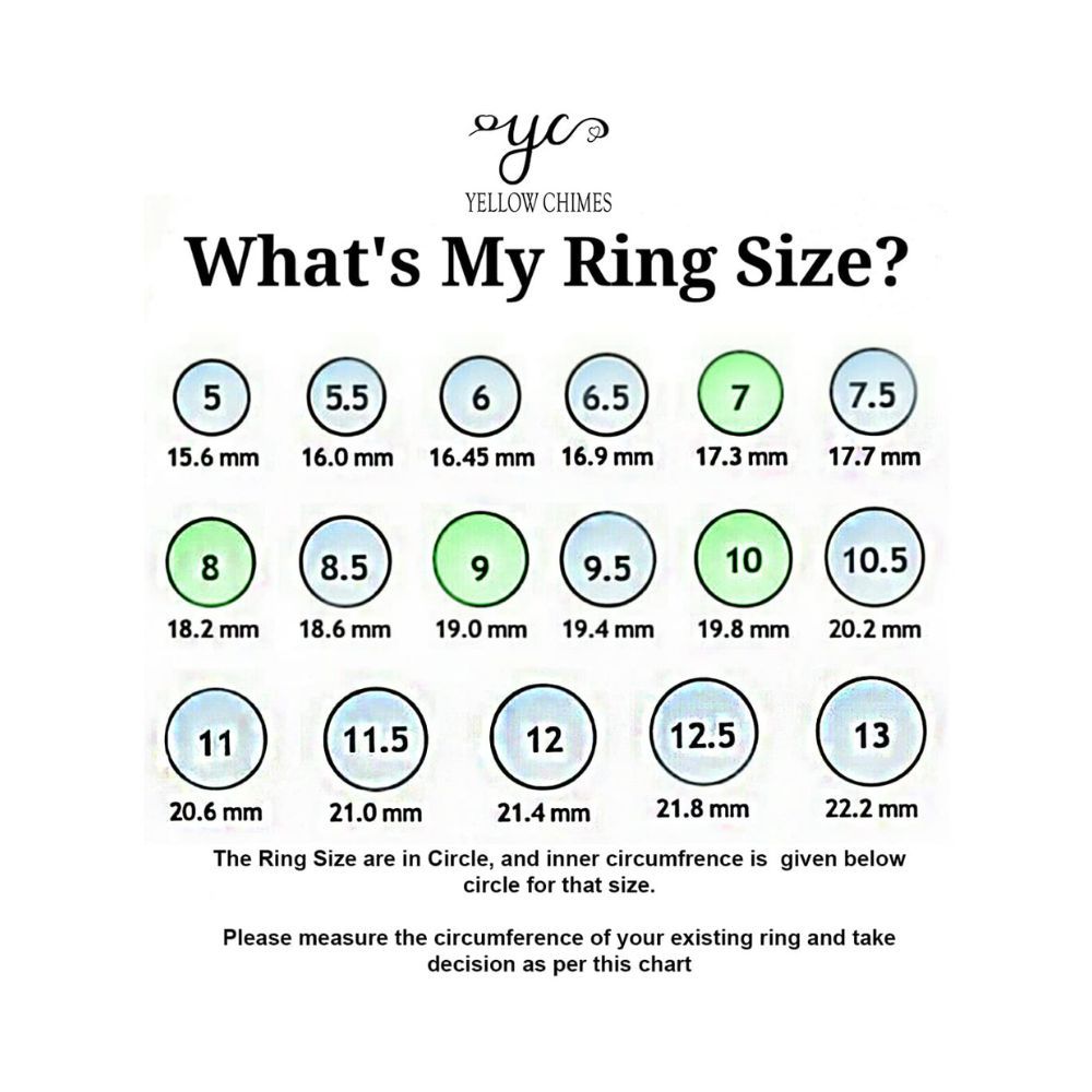 Yellow Chimes Blue Rich Royal Austrian Crystal Sterling Silver Plated Adjustable Ring for Women
