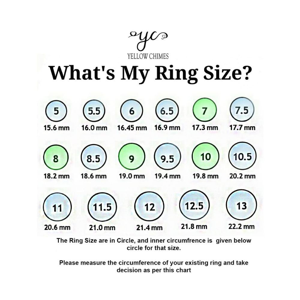 Yellow Chimes Elegant Crsytal Adjustable Silver Ring for Women (YCFJRG-314ENG-SL)