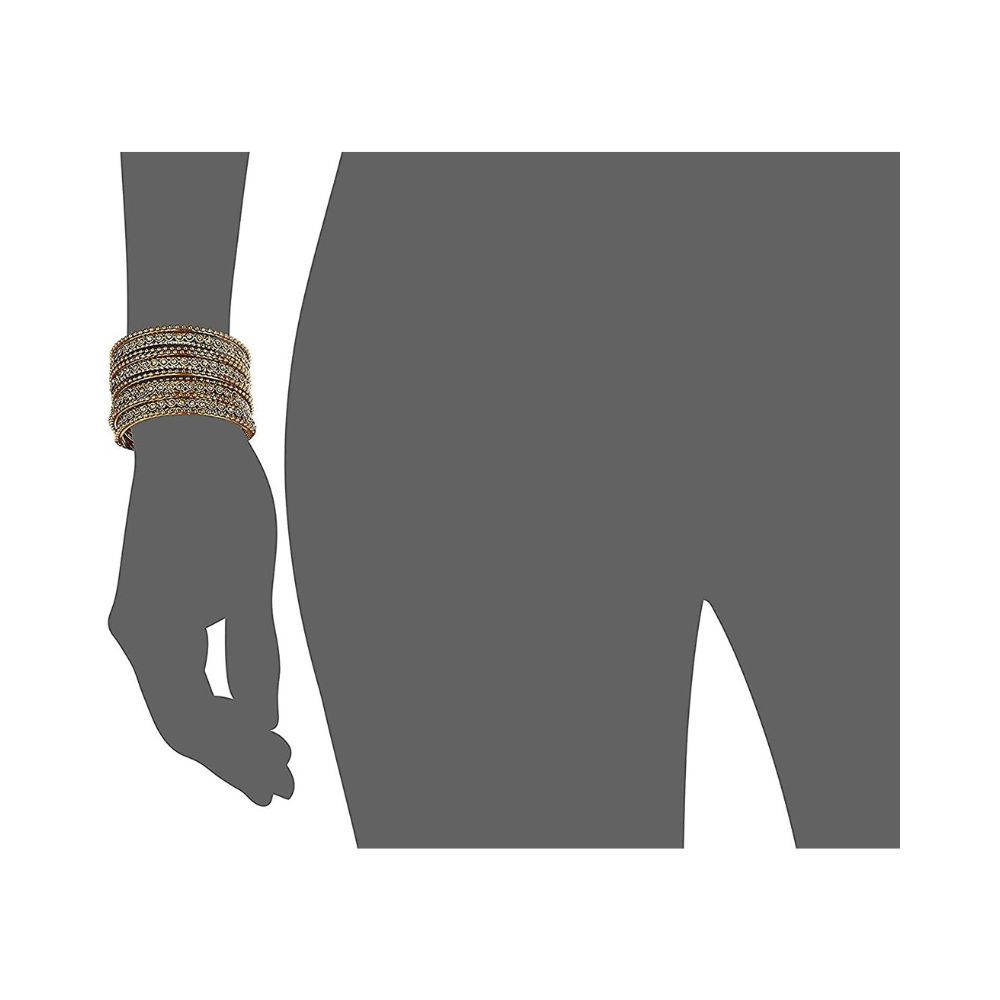 YouBella Bangles for Women Stylish Traditional Casual Party Original Hand Work Bangles for Women and Girls