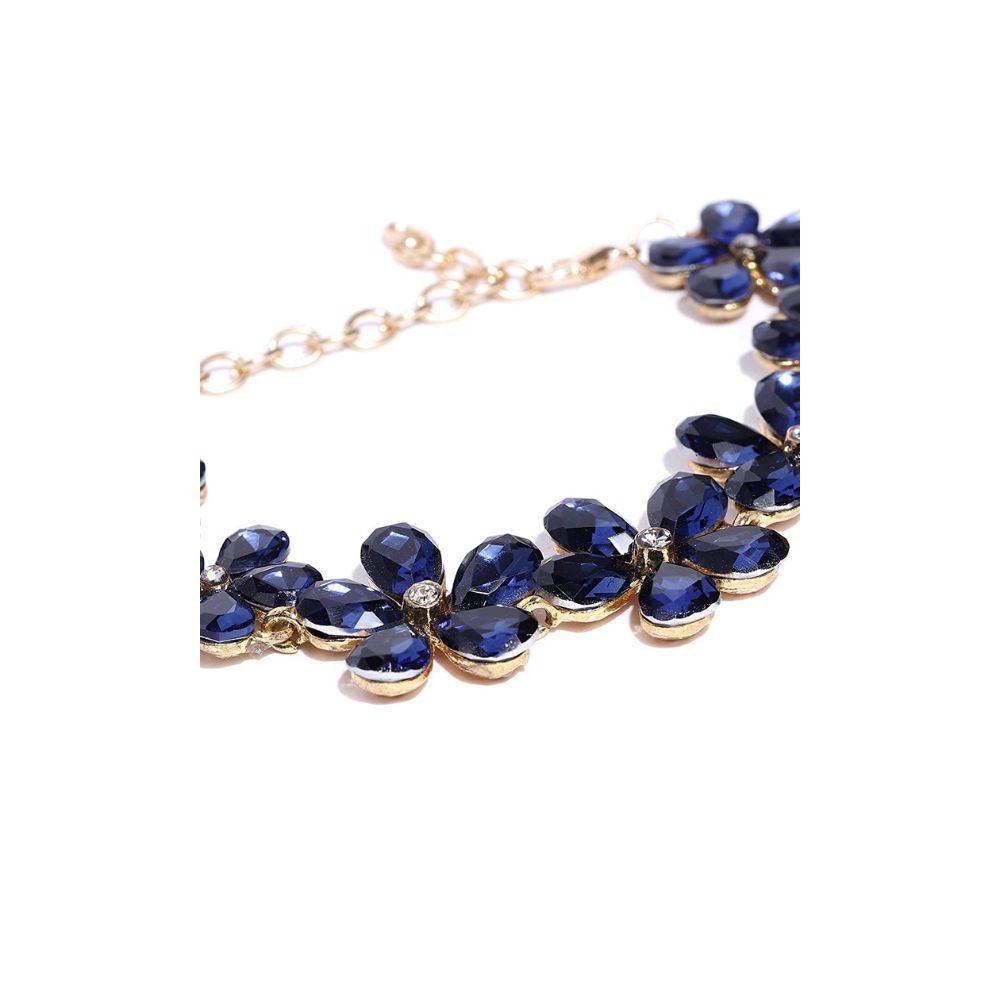 YouBella Jewellery Gold Plated Stylish Latest Crystal Bracelet Bangle Jewellery for Girls and Women