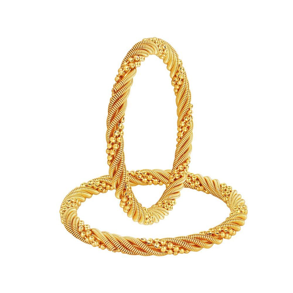 YouBella Jewellery Traditional Gold Plated Combo of 5 Pair of Bracelet Bangles Set for Girls and Women