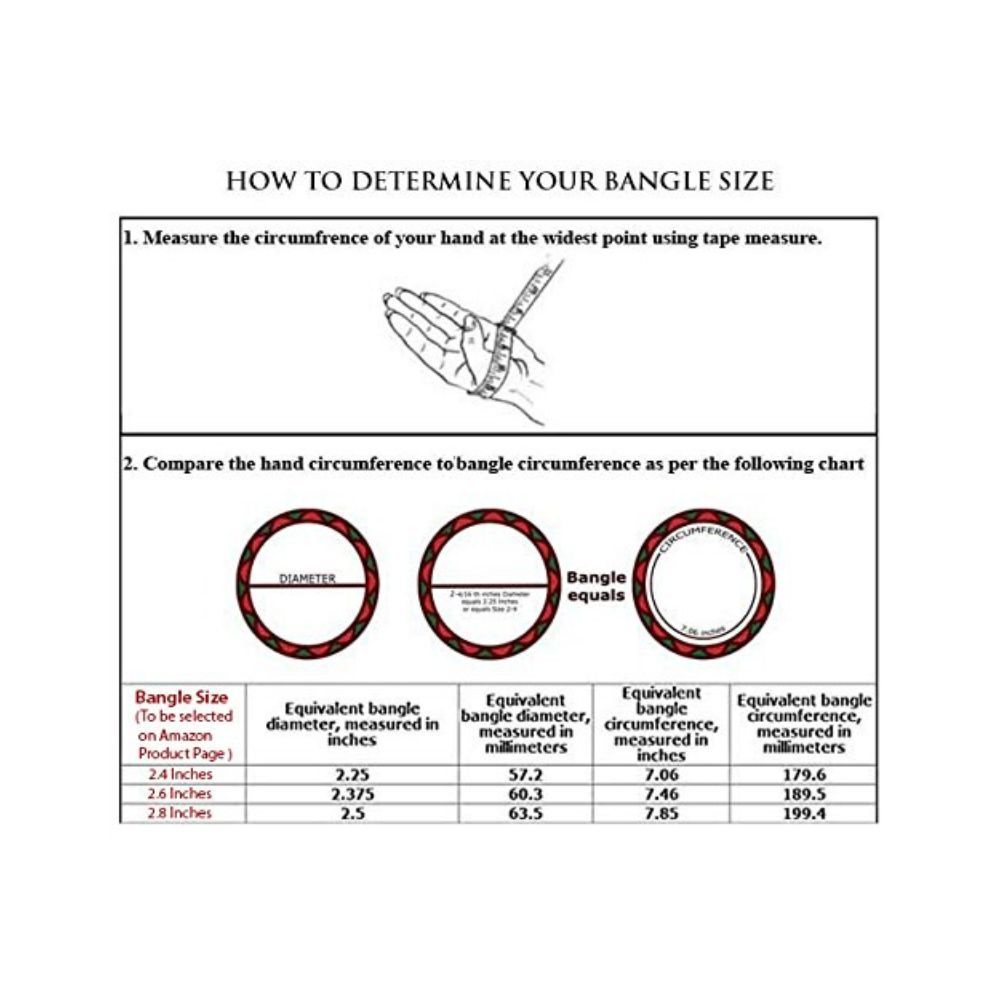YouBella Jewellery Traditional Gold Plated Set of 4 Bracelet Bangles Set for Girls and Women