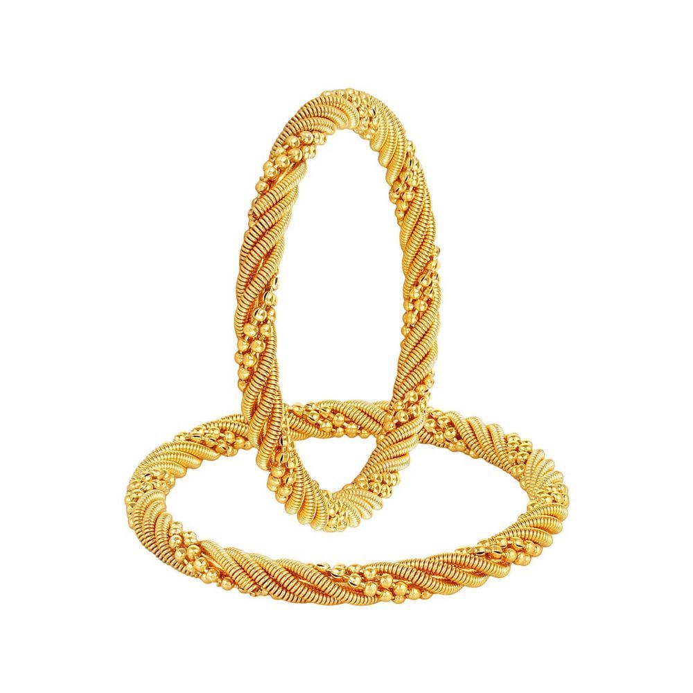 YouBella Traditional Gold Plated Jewellery Bangles for Women