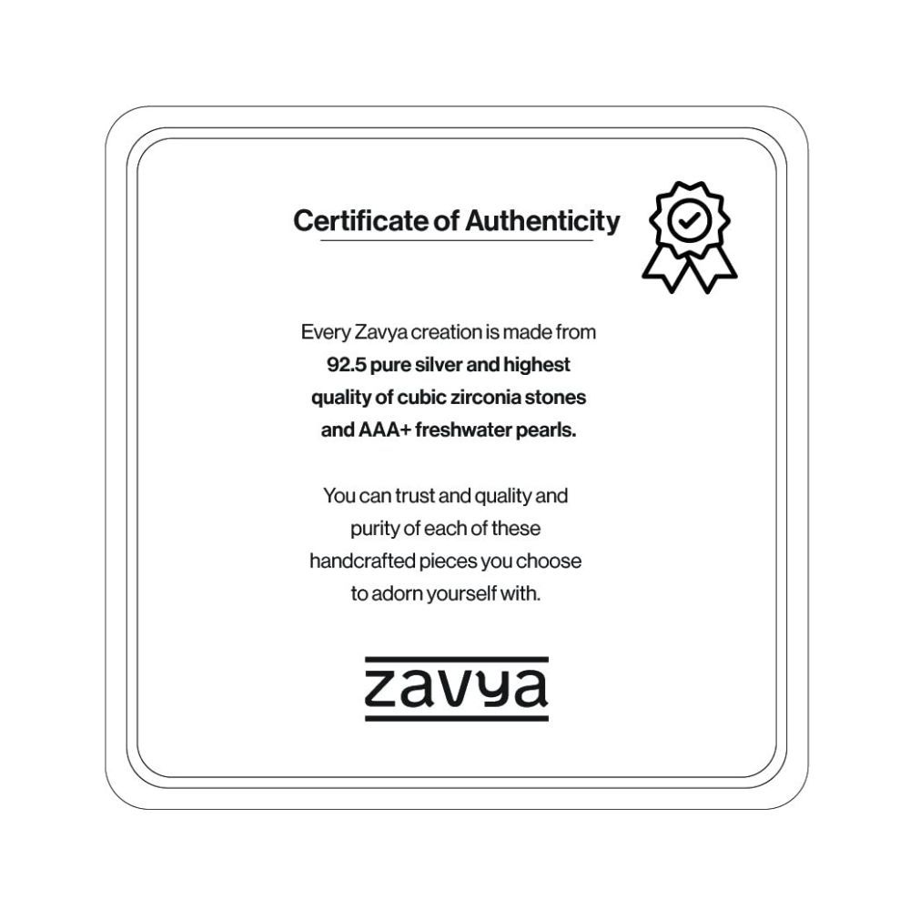 ZAVYA 925 Pure Silver Anklet Rose Gold Braided and Twisted Single