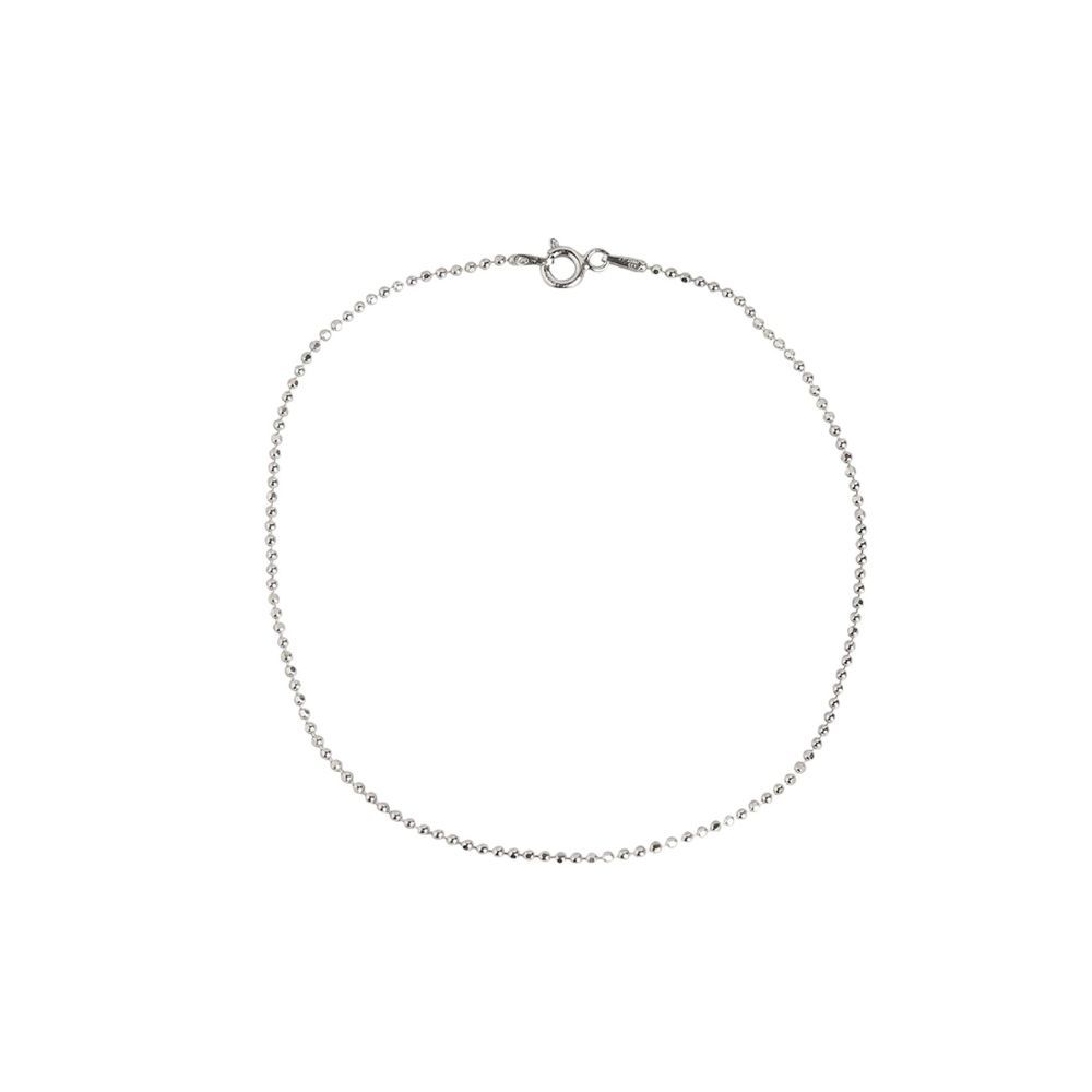 ZAVYA 925 Pure Silver Anklet Rose Gold Braided and Twisted Single