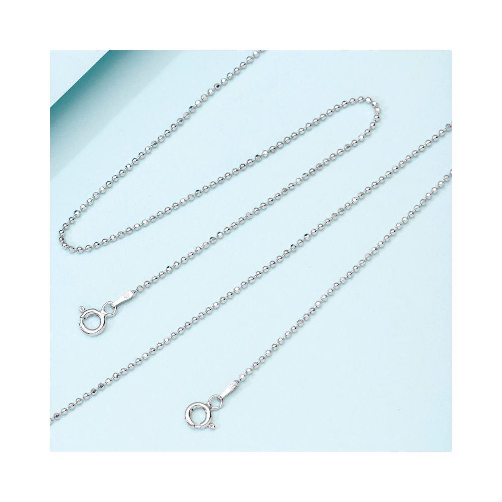 ZAVYA 925 Pure Silver Anklet Rose Gold Braided and Twisted Single