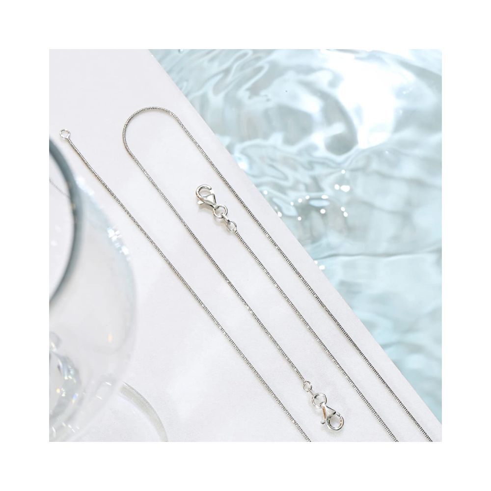 ZAVYA 925 Pure Silver Anklets Pair