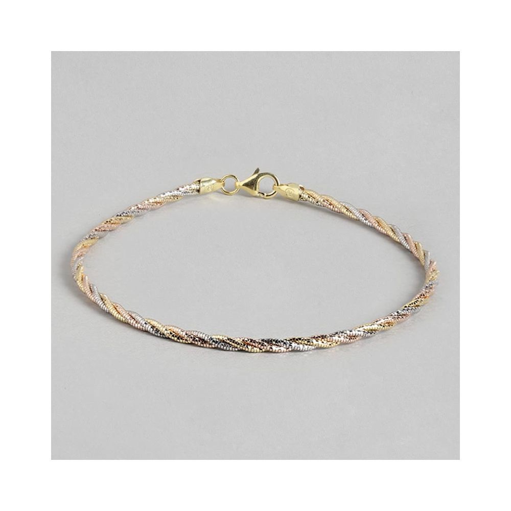 ZAVYA Women 925 Pure Silver Single Anklet Silver Designer Designer Foot Chain