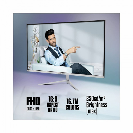 ZEBRONICS 24 Inch 60 4 Cm Widescreen 1920 X 1080 Pixels LED Monitor