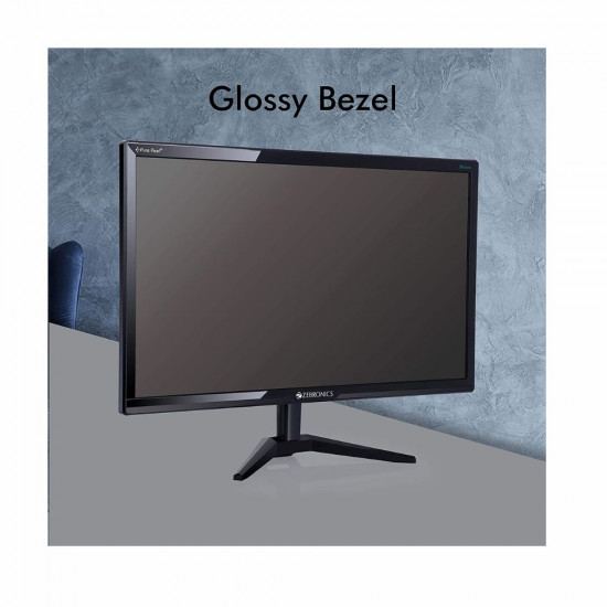 ZEBRONICS A22FHD LED 21 5 54 61 cm LED 1920x1080 Pixels FHD Resolution Monitor with HDMI VGA Dual Input