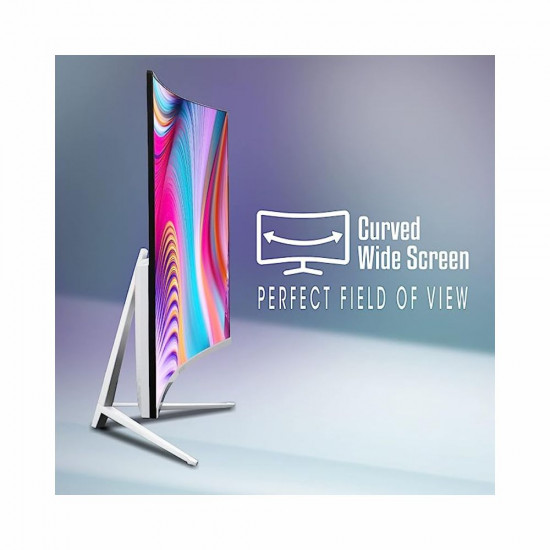ZEBRONICS AC32FHD LED Curved 75Hz 80Cm 32 81 28 Cm 1920x1080 Pixels FHD Resolution Monitor with HDMI VGA Dual Input