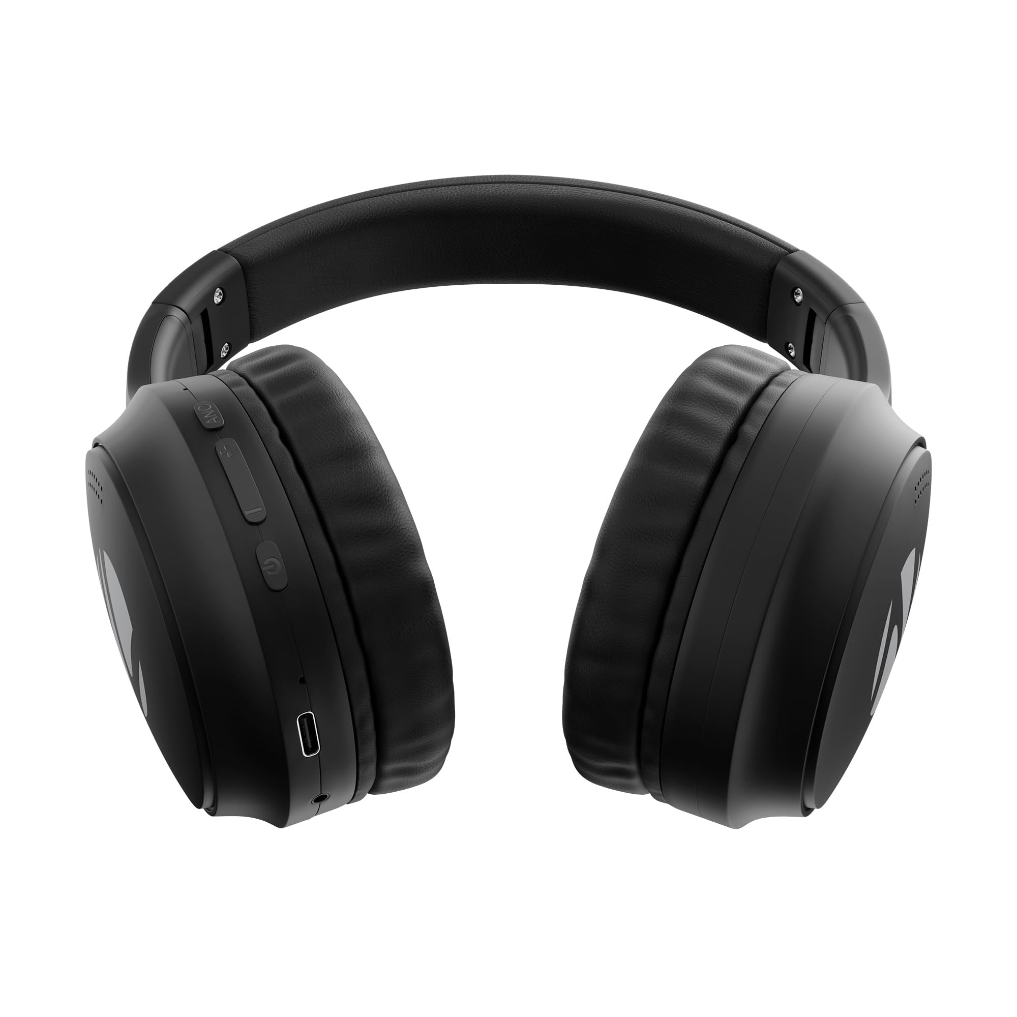 ZEBRONICS AEON Over Ear Wireless Headphone with 110h Battery Backup Supports Bluetooth  AUX Gaming Mode ENC Dual Pairing Rapid Charging Black