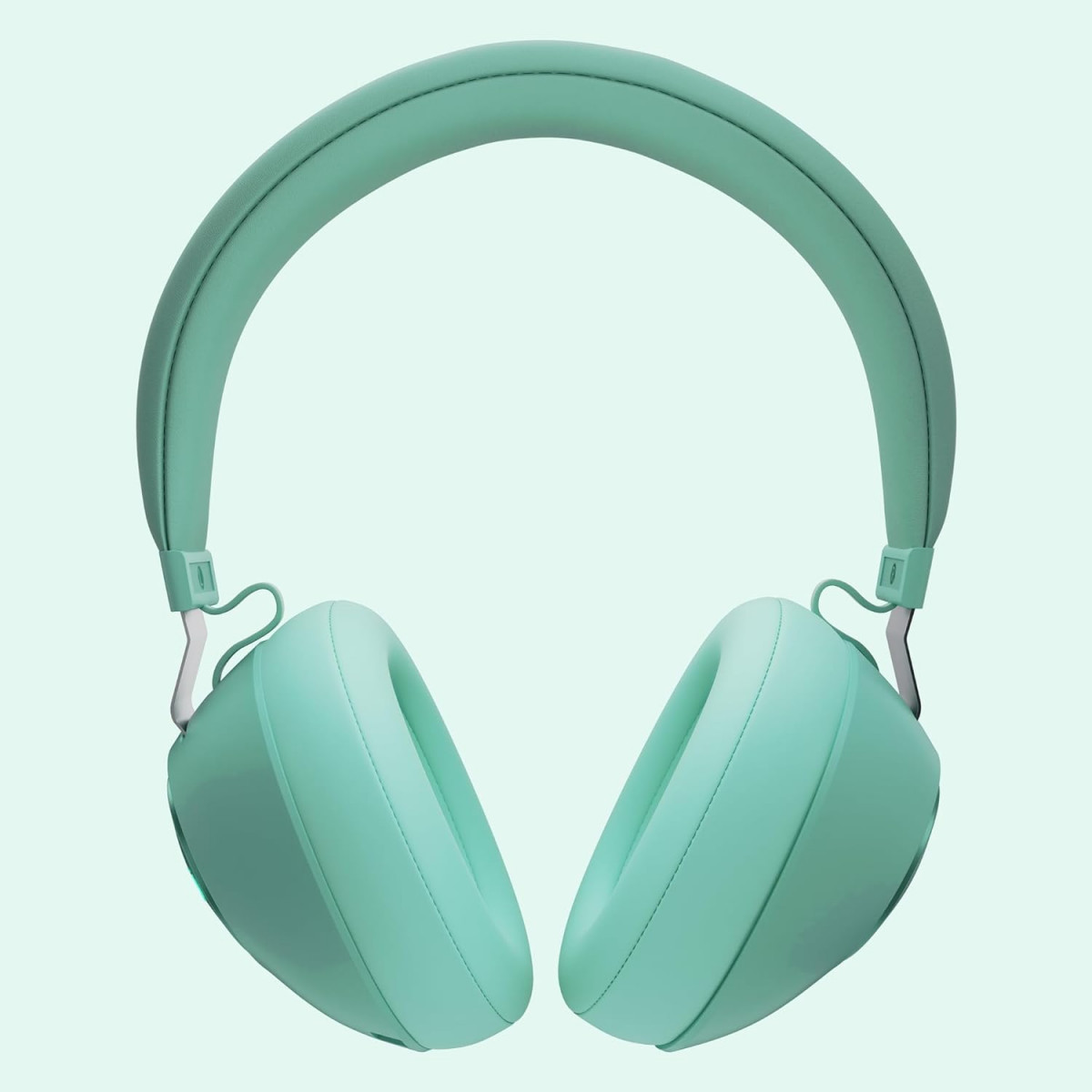 ZEBRONICS Duke 60hrs Playback Bluetooth Wireless Over Ear Headphone with Mic Green