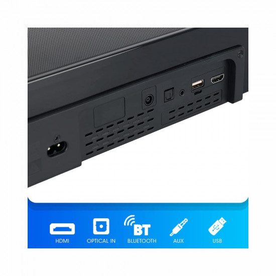 ZEBRONICS Juke BAR 9750 PRO 5 1 2 Surround Dolby Atmos 525 Watt Soundbar with Subwoofer