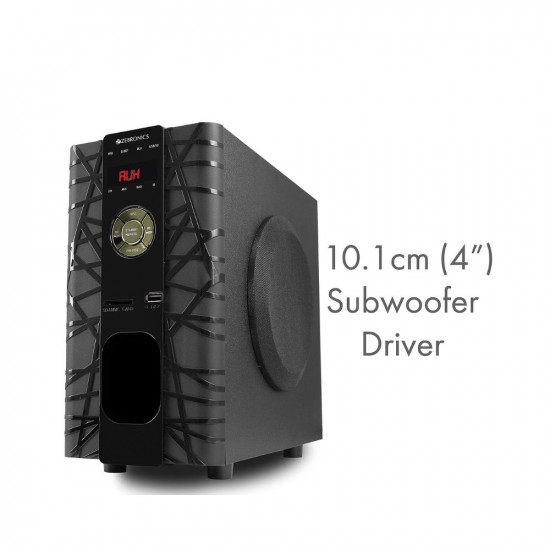 ZEBRONICS ZEB-BT6590RUCF Wireless Bluetooth Multimedia Speaker with Supporting SD Card, USB, AUX, FM & Remote Control. (65 Watt, 5.1 Channel)