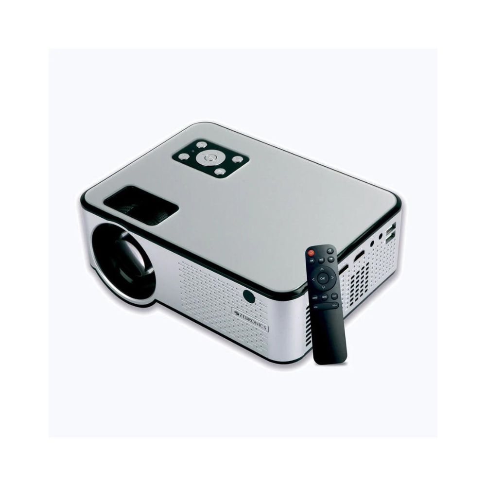 Zebronics Zeb-LP2800HD (2800 lm) 720p HD||Built-in-Speaker Projector (Black)