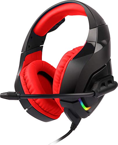 Gaming headset hotsell with adjustable mic