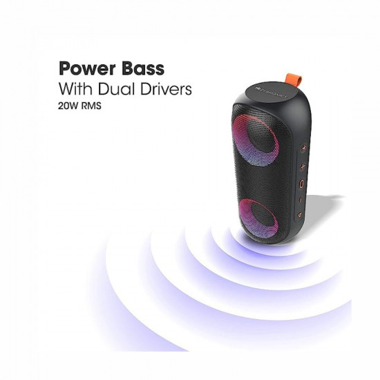 ZEBRONICS Zeb Sound Feast 500 Bluetooth 5 0 Portable Speaker with 70W