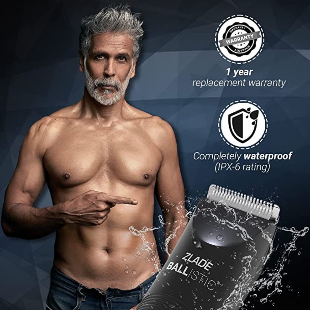 Zlade Ballistic LITE Manscaping Body Trimmer for Men