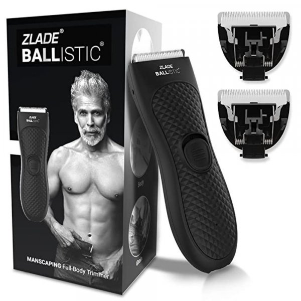 Zlade Ballistic Manscaping Body Trimmer for Men,Black