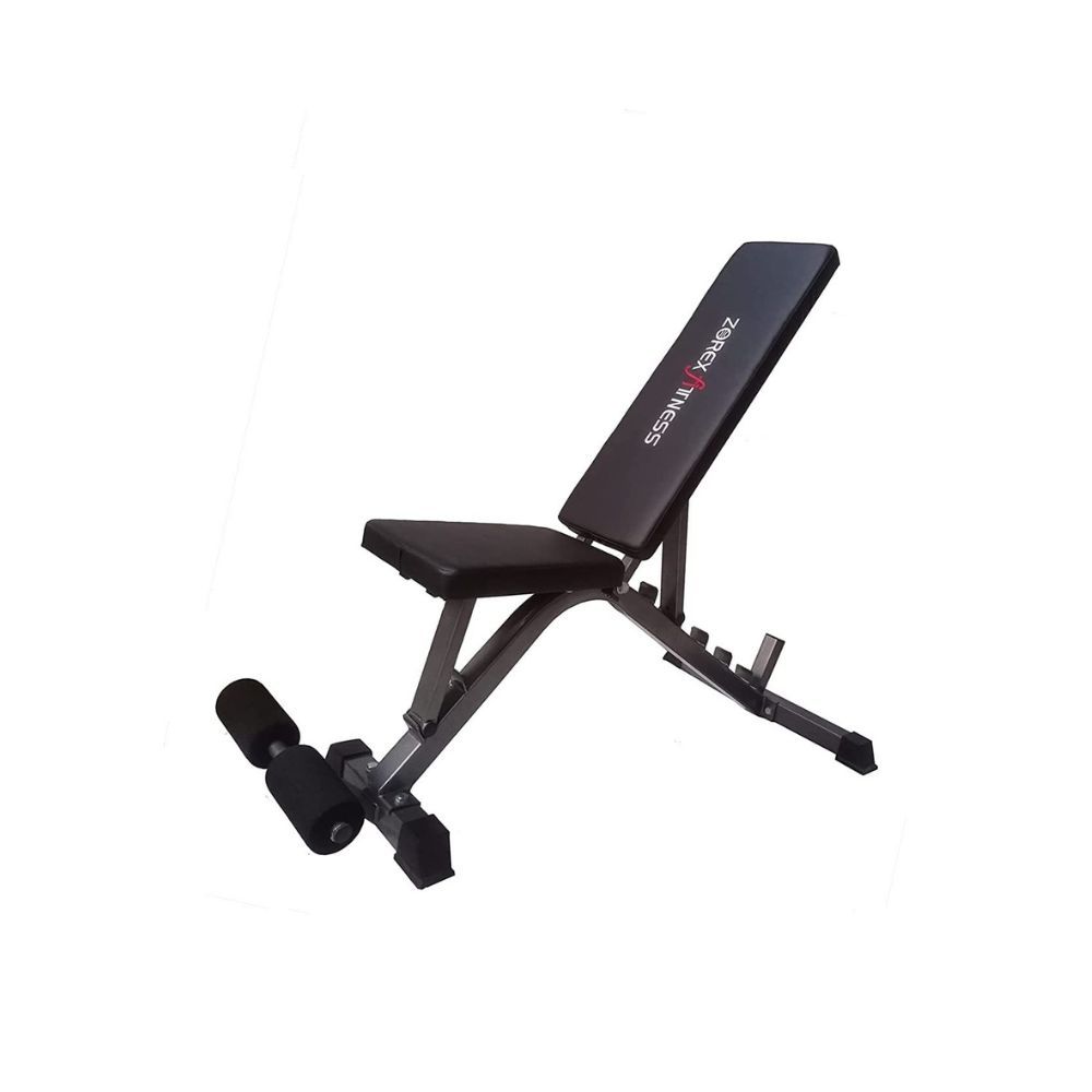 Zorex ZF-101 Adjustable Bench for Home Gym Incline, Decline