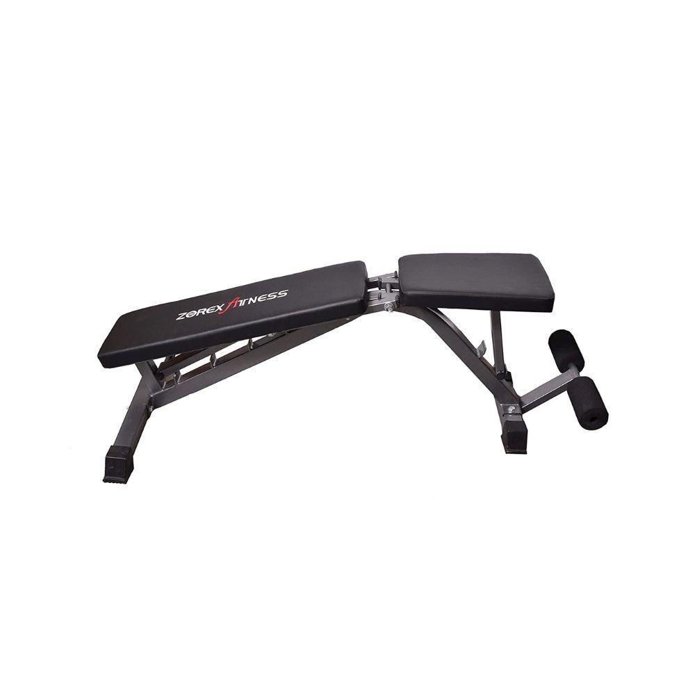 Zorex ZF-101 Adjustable Bench for Home Gym Incline, Decline
